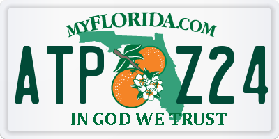 FL license plate ATPZ24
