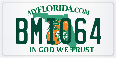 FL license plate BMI064