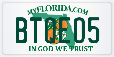 FL license plate BTQEO5