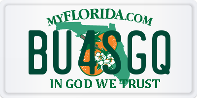 FL license plate BU4SGQ