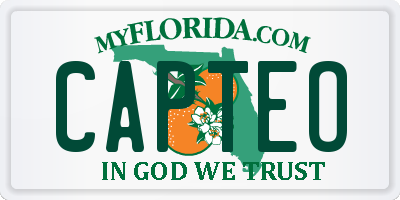 FL license plate CAPTEO