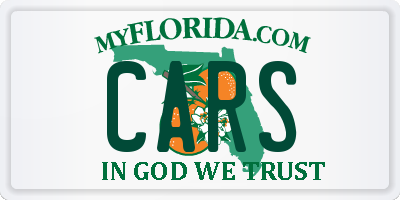 FL license plate CARS