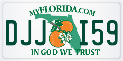 FL license plate DJJI59