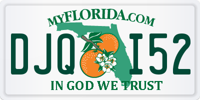 FL license plate DJQI52