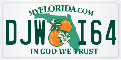 FL license plate DJWI64