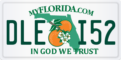 FL license plate DLEI52