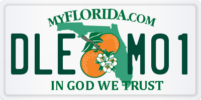 FL license plate DLEM01