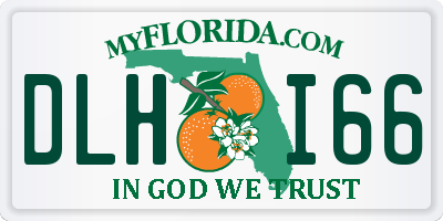 FL license plate DLHI66