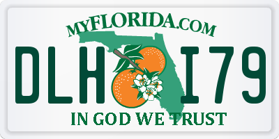 FL license plate DLHI79