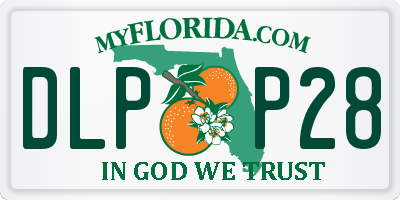 FL license plate DLPP28