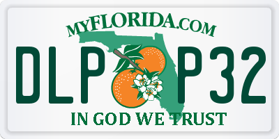 FL license plate DLPP32