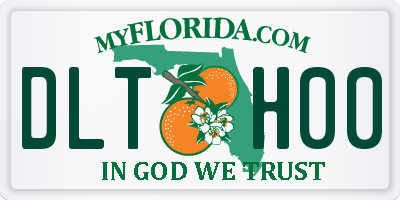 FL license plate DLTH00