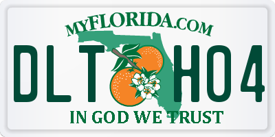 FL license plate DLTH04