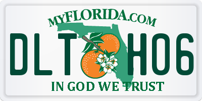 FL license plate DLTH06