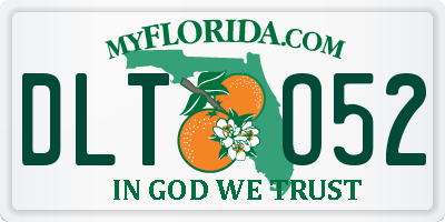 FL license plate DLTO52