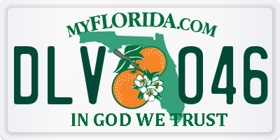 FL license plate DLVO46