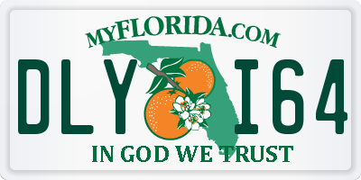 FL license plate DLYI64