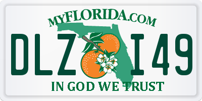 FL license plate DLZI49