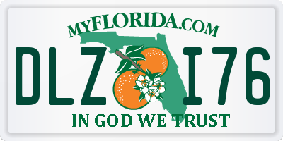 FL license plate DLZI76