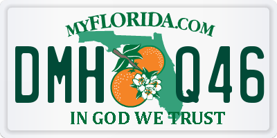 FL license plate DMHQ46