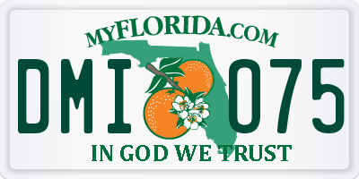 FL license plate DMIO75