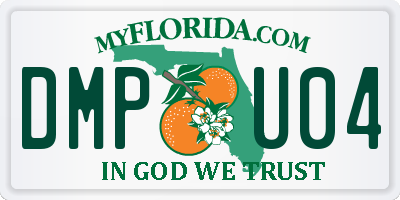 FL license plate DMPU04