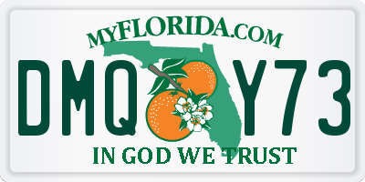 FL license plate DMQY73