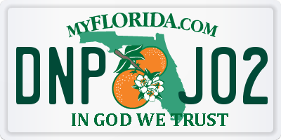 FL license plate DNPJ02