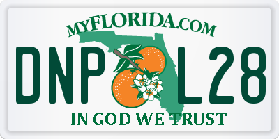 FL license plate DNPL28