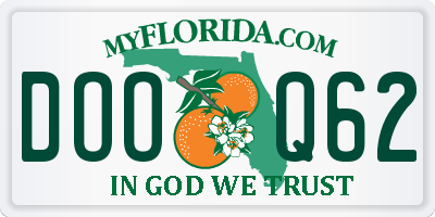 FL license plate DOOQ62