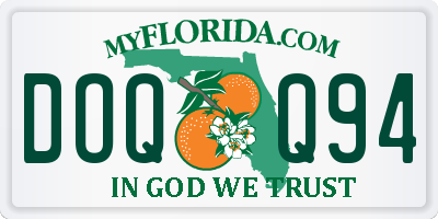 FL license plate DOQQ94
