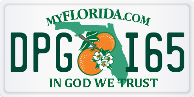 FL license plate DPGI65