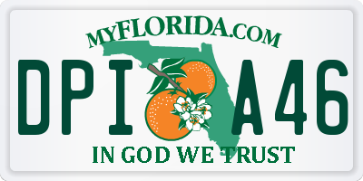 FL license plate DPIA46