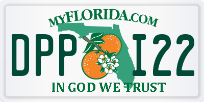 FL license plate DPPI22