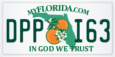 FL license plate DPPI63
