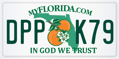 FL license plate DPPK79