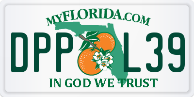 FL license plate DPPL39