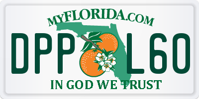 FL license plate DPPL60