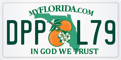 FL license plate DPPL79