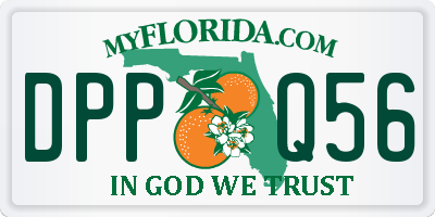 FL license plate DPPQ56