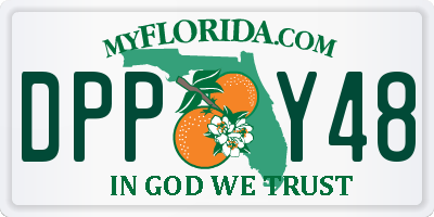FL license plate DPPY48