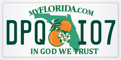 FL license plate DPQI07
