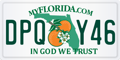 FL license plate DPQY46