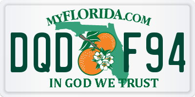 FL license plate DQDF94