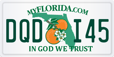 FL license plate DQDI45