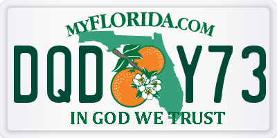 FL license plate DQDY73