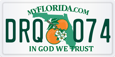 FL license plate DRQO74