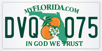 FL license plate DVQO75