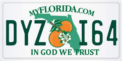 FL license plate DYZI64