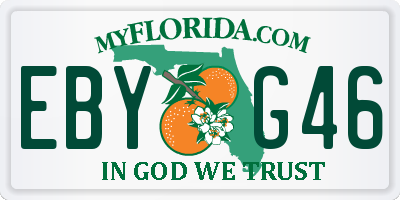 FL license plate EBYG46